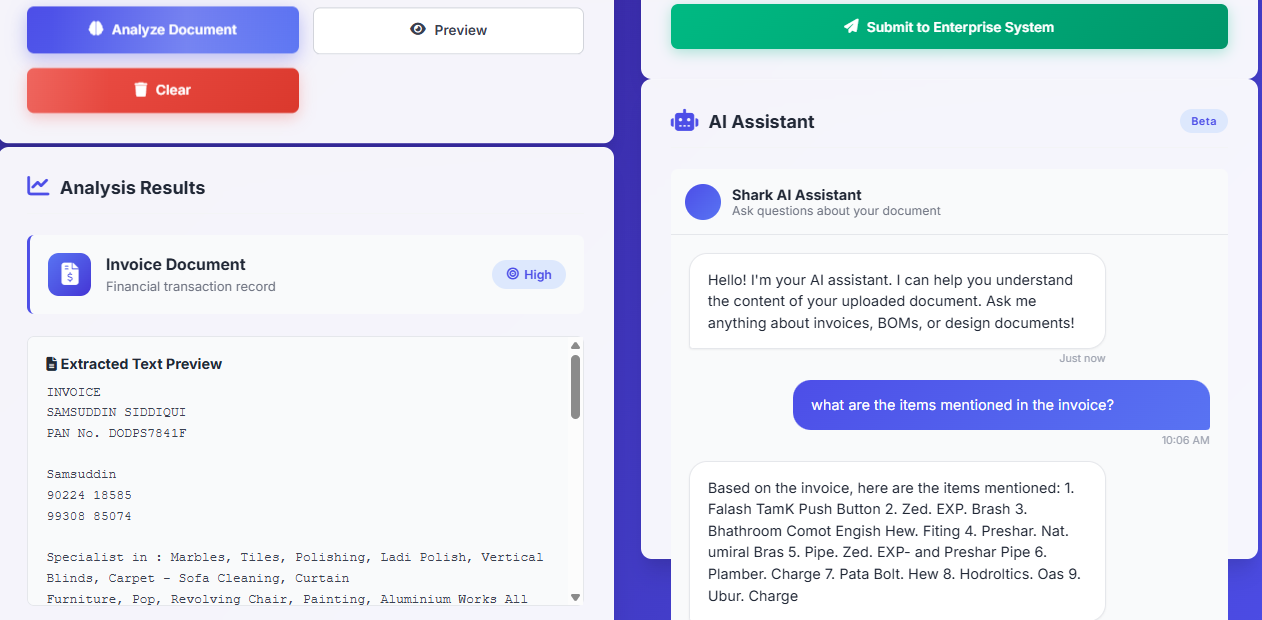 AI identifying handwritten entries
