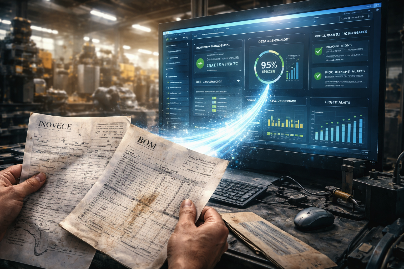 Stop Waiting for Perfect Data: Digitizing Handwritten Invoices and BOMs for ERP Integration