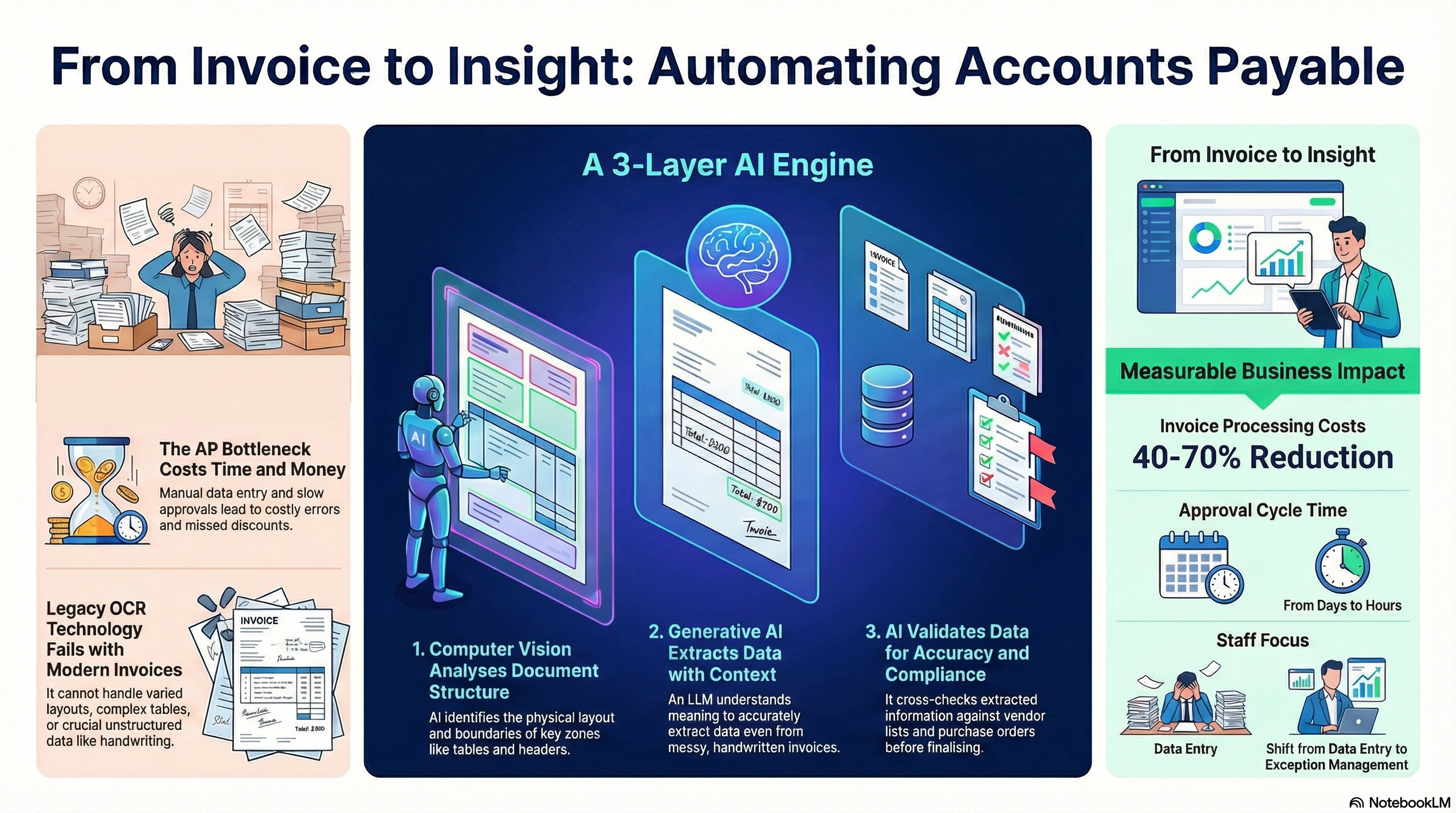 From Invoice to Insight: Automating Accounts Payable with Intelligent Document Processing (IDP) and Real-Time ERP Integration