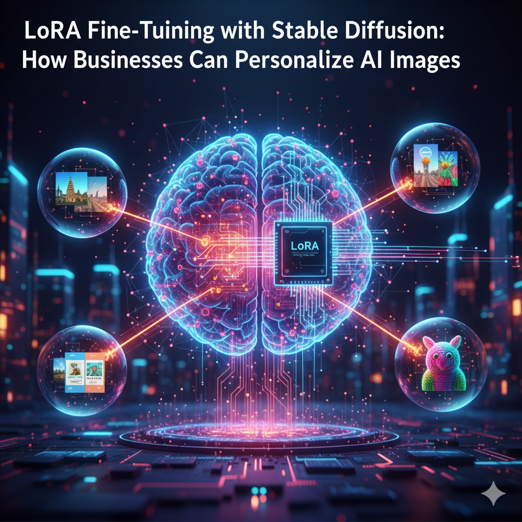LoRA Fine-Tuning with Stable Diffusion: Personalizing AI Images for Business